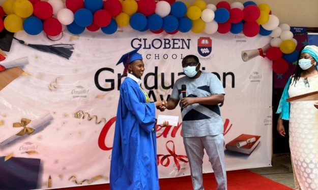 Bank of Africa empowers best female student of Globen School with internship opportunity